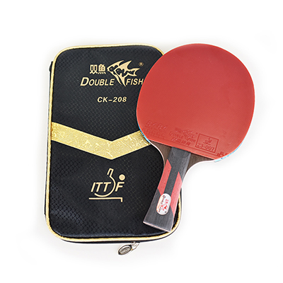 Double Fish Golden Table Tennis Racket