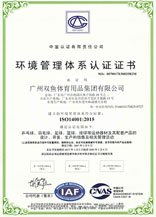 Environment Management System Approved Certificate